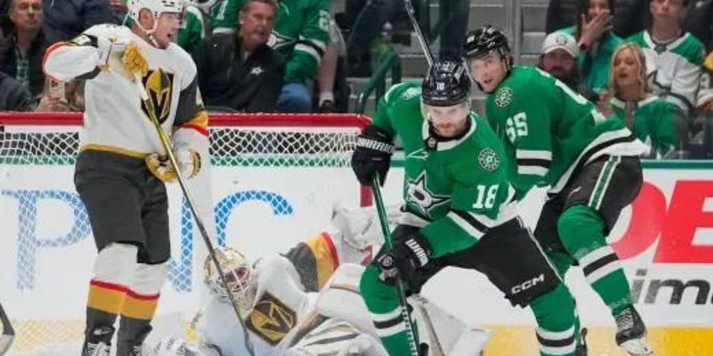 Dallas Stars vs Golden Knights (Credit: NHL)