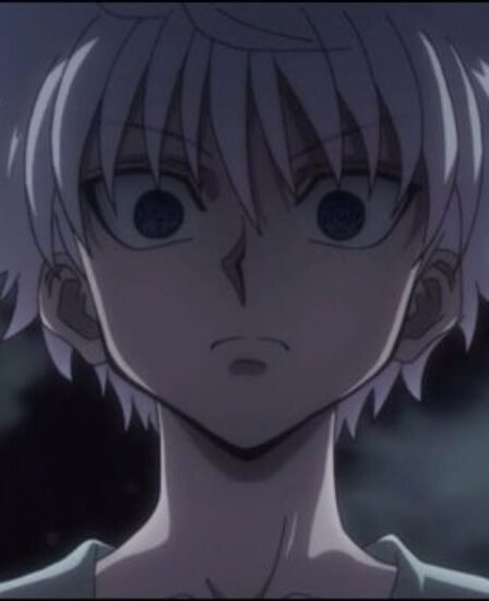 Angry Killua from Hunter x Hunter