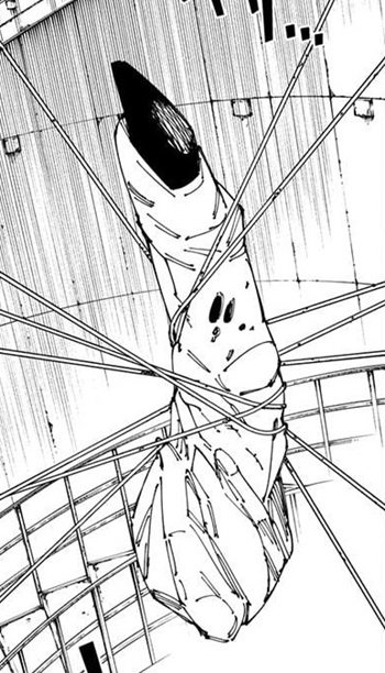 Sukuna's last finger as depicted in JJK 266