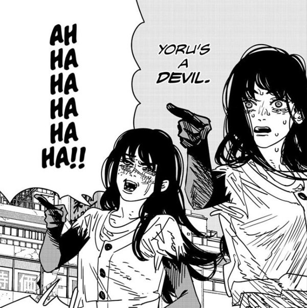 Asa realizes that Yoru is a devil in Chainsaw Man chapter 178