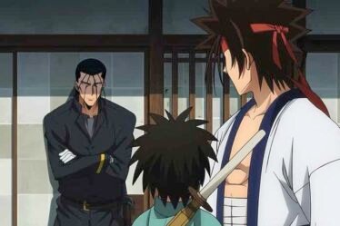 Rurouni Kenshin, Anime, Yahiko, Sanosuke, Saitou