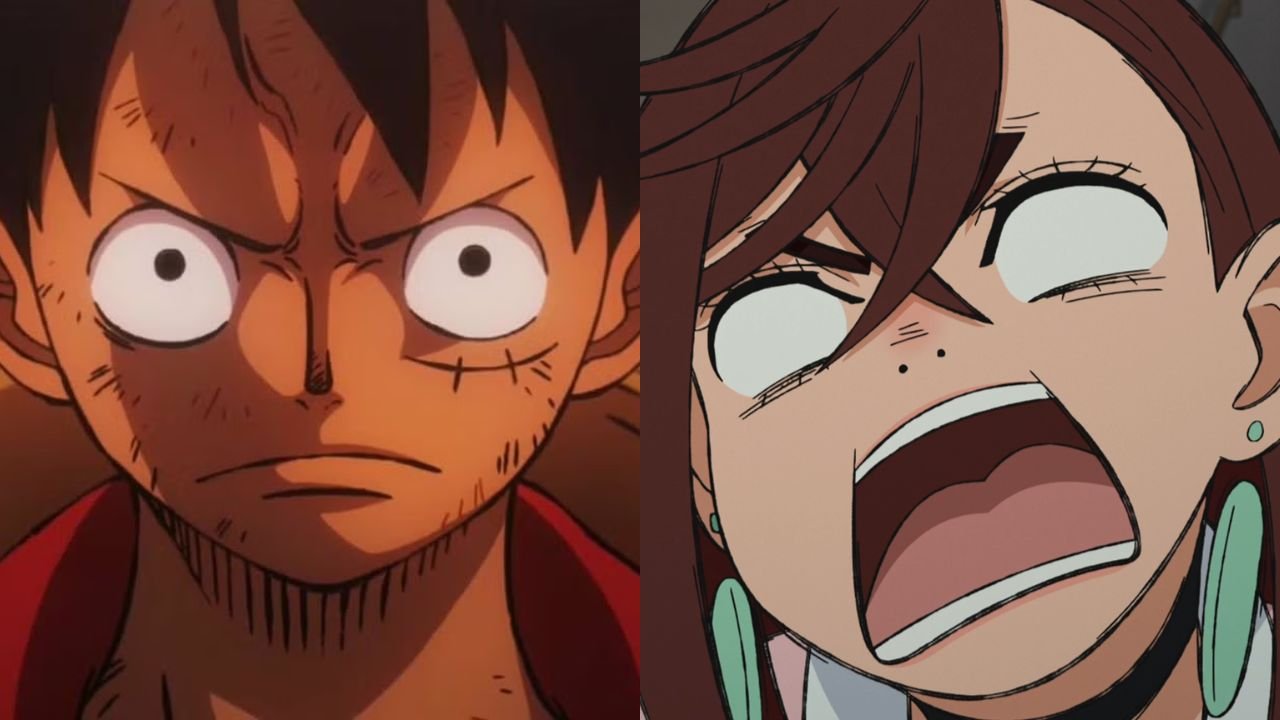 Luffy and Momo are angry